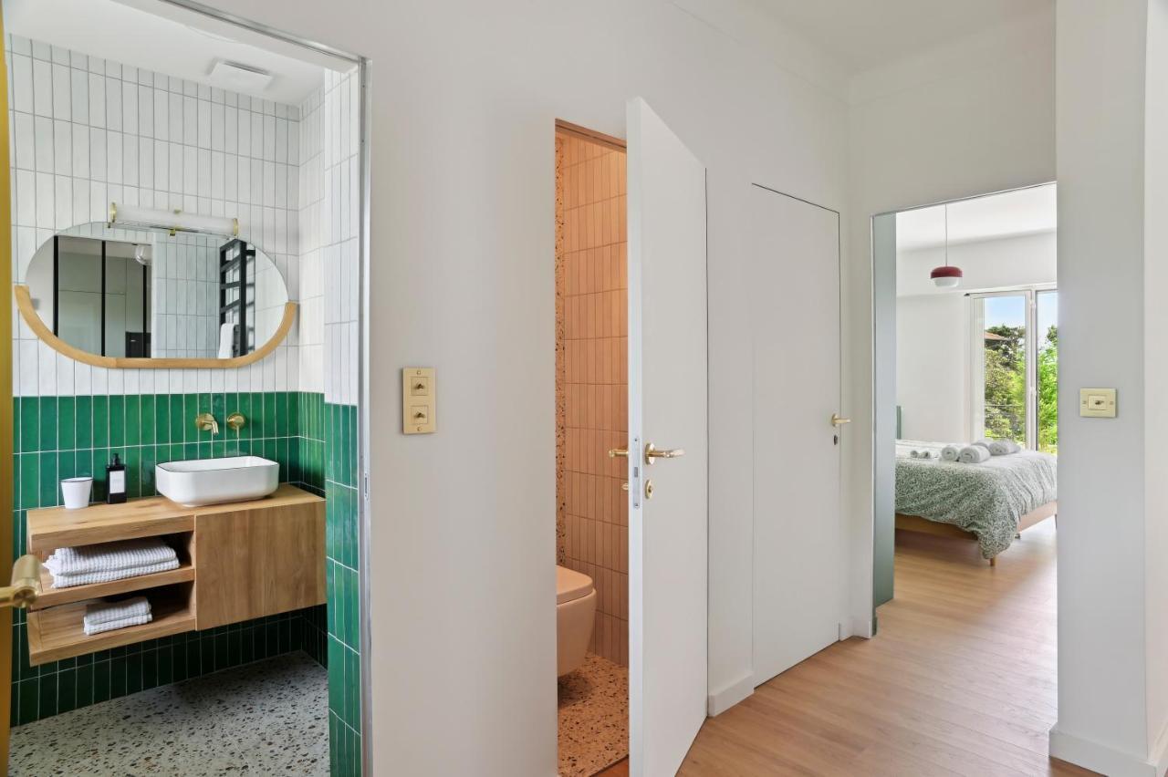 Designer Flat, Luxurious, Close From Palais, Terrasse, Private Garage, Air Conditoning Кан Екстериор снимка