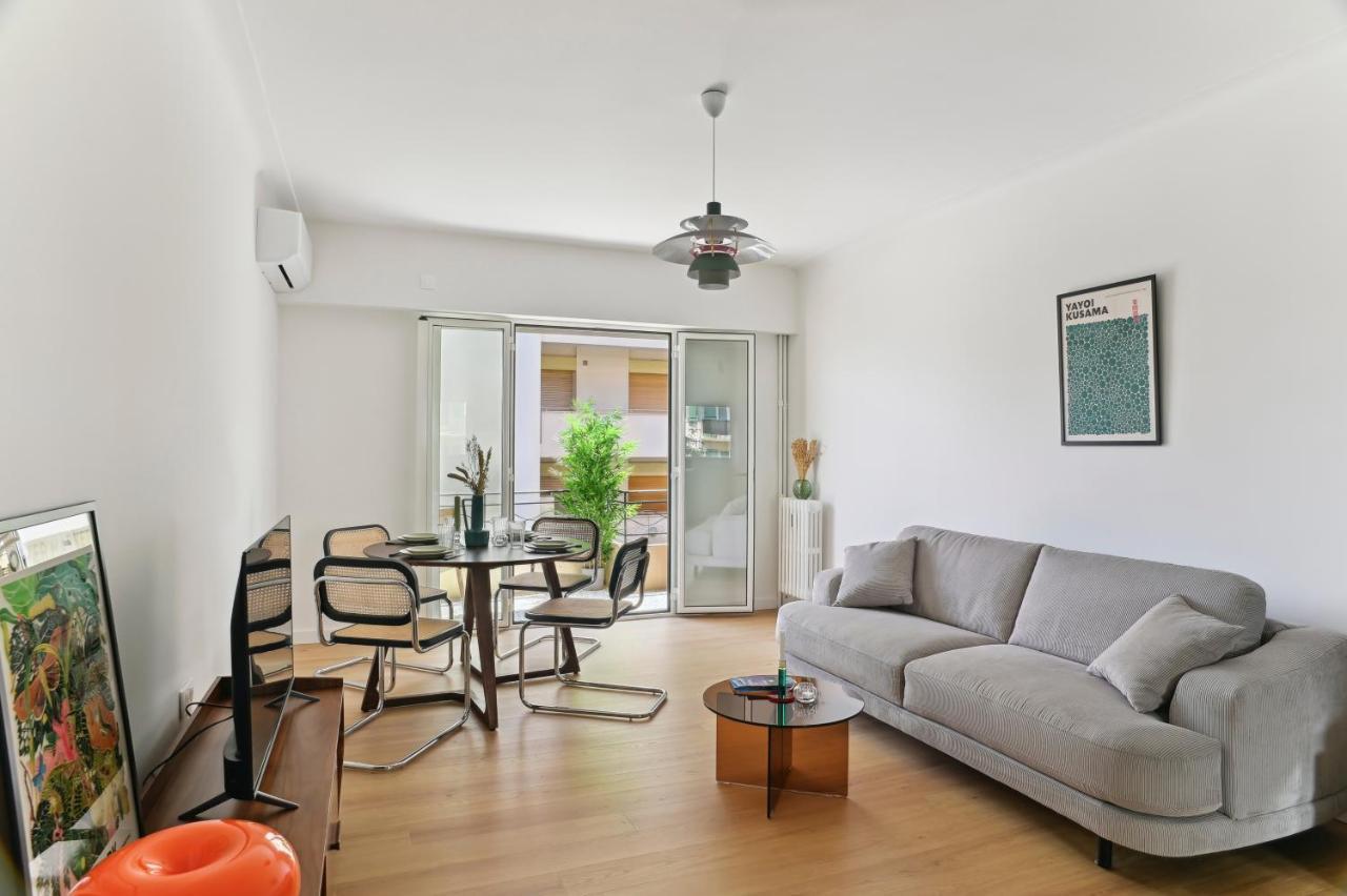 Designer Flat, Luxurious, Close From Palais, Terrasse, Private Garage, Air Conditoning Кан Екстериор снимка