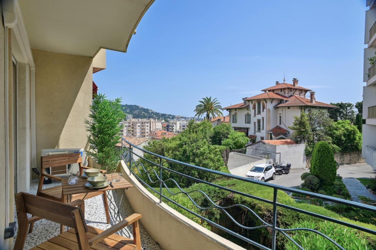 Designer Flat, Luxurious, Close From Palais, Terrasse, Private Garage, Air Conditoning Кан Екстериор снимка