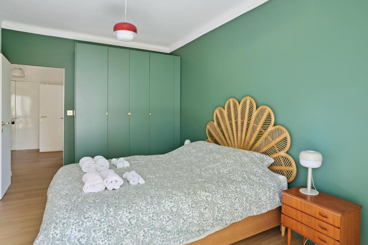 Designer Flat, Luxurious, Close From Palais, Terrasse, Private Garage, Air Conditoning Кан Екстериор снимка